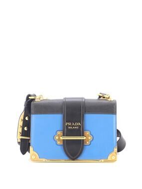 Prada Cahier Crossbody Bag Leather And #340829P12B